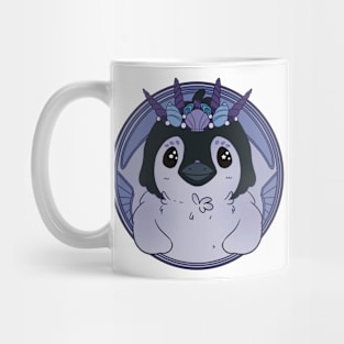 Penguin - mermaid blue Mug